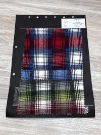 5026-1325-1 20s Flannel Fuzzy Printed Check[Textile / Fabric] HOKKOH Additional Images