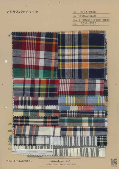 INDIA-2158 Madras Patchwork