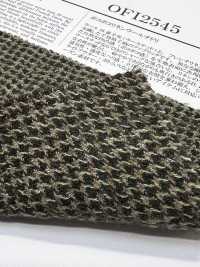 OFI2545 Textured Linen Wool Houndstooth[Textile / Fabric] Oharayaseni Additional Images