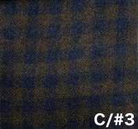 3822 Soft Wool Gingham[Textile / Fabric] Fine Textile Additional Images