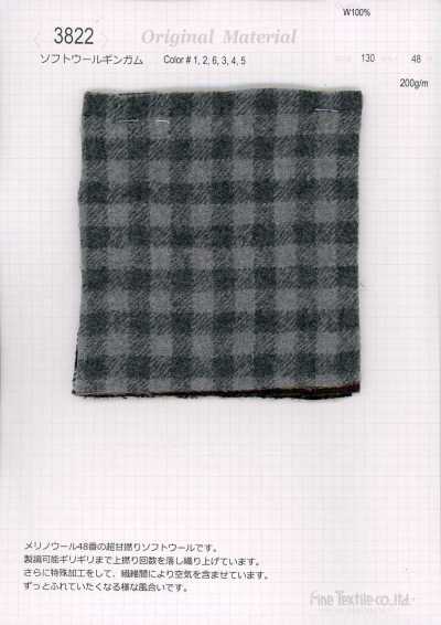 3822 Soft Wool Gingham
