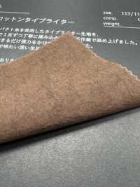 FJ6628 HIYORI Organic Cotton Typewriter Cloth[Textile / Fabric] Fujisaki Textile Additional Images