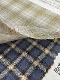 35539 Cordot Organics® 50 Single-Yarn Siro Voile Mini Check Wash Finish[Textile / Fabric] SUNWELL Additional Images