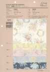 850624 Lawn Unbleached Cotton Luludi Roman Antique Bouquet