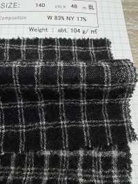 SBW7241 Wool Gauze Check[Textile / Fabric] SHIBAYA Additional Images