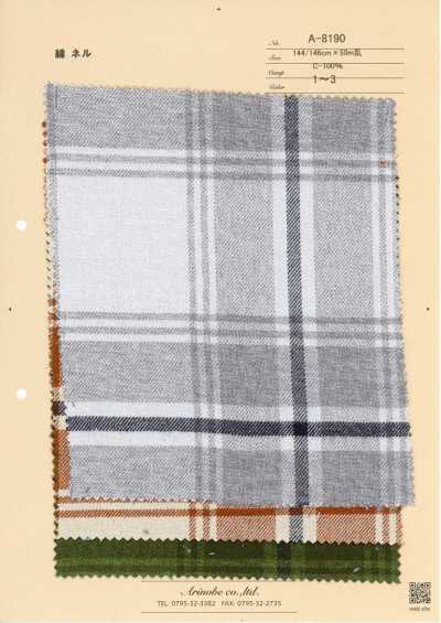 Cotton Flannel Classic Big Check