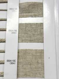 5504 Linen Series Plain Weave Tape[Ribbons, Tapes, And Cords] RIVER Additional Images