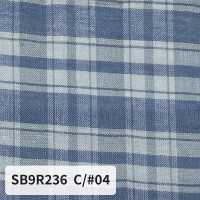 SB9R236 Organic Shirring Check[Textile / Fabric] SHIBAYA Additional Images