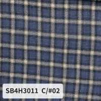 SB4H3011 Organic Voile Lawn Check[Textile / Fabric] SHIBAYA Additional Images