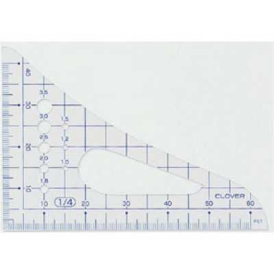 25015 1/4 Grid Triangular Scale