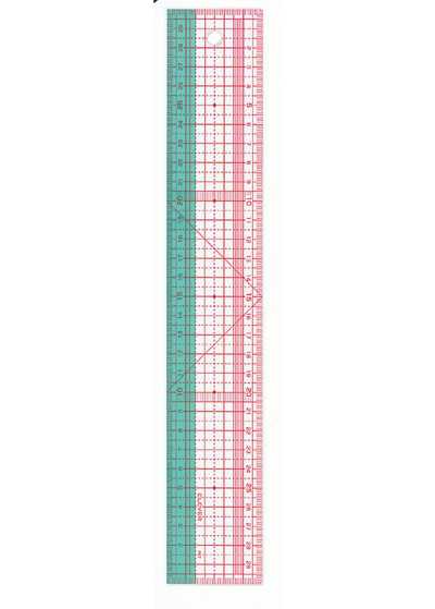 25053 30 Cm Grid Ruler