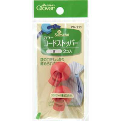 26111 Colored Cord Stopper <Red>