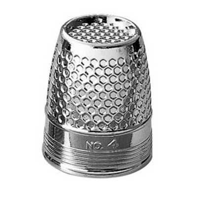 34424 Thimble With Rim No. 4