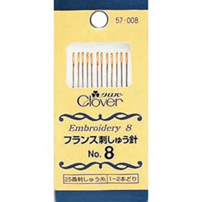French Embroidery Needle No. 8