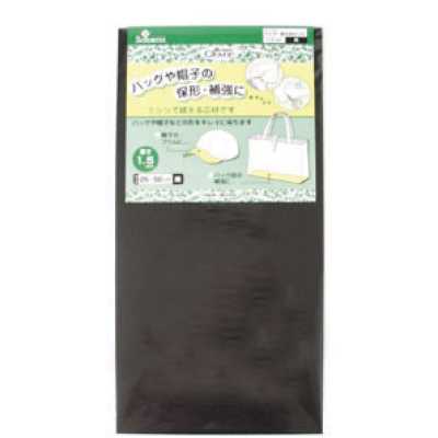 57359 Poly Stiffener For Bags And Hats, 1.5 Mm, Black