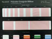 6555 Polyester Grosgrain Ribbon[Ribbon Tape Cord] ROSE BRAND(Marushin) Sub Photo