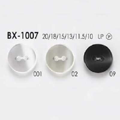 BX1007 Polyester Resin Front 2-hole Button