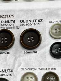 OLD-NUT6Z Nut-like Buttons For Jackets And Suits IRIS Sub Photo