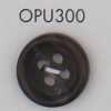 OPU300 4-hole Button With Rim, Made Of Urea Resin