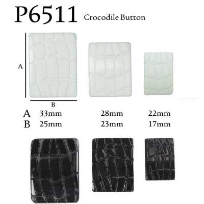 P6511 GAFFORELLI Croco Button