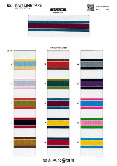 SIC-1206 Knit Line Tape Approx. 18 Mm