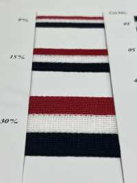 SIC-1253 Cotton Knit Tape (Stripes)[Ribbon Tape Cord] SHINDO(SIC) Sub Photo