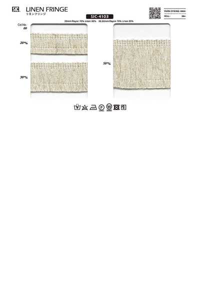 SIC-4103 Linen Fringe
