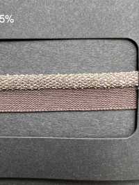 SIC-5547 Metallic Stretch Piping (Silver) / 9mm[Ribbon Tape Cord] SHINDO(SIC) Sub Photo