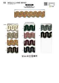 SIC-6301 Mall Lame Braid[Ribbon Tape Cord] SHINDO(SIC) Sub Photo