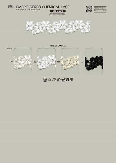 SIC-7520 Chemical Embroidery Lace/24 Mm