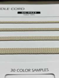 SIC-9423 Cotton Flat Cord(Stone Grain)[Ribbon Tape Cord] SHINDO(SIC) Sub Photo