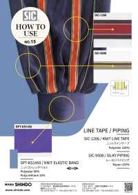 SIC-9508 Rayon Piping Tape[Ribbon Tape Cord] SHINDO(SIC) Sub Photo