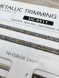 SIC-9511 Antique Metallic Trimming Braid[Ribbon Tape Cord] SHINDO(SIC) Sub Photo