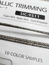 SIC-9511 Antique Metallic Trimming Braid[Ribbon Tape Cord] SHINDO(SIC) Sub Photo