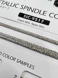 SIC-9517 Antique Metallic Spindle Cord[Ribbon Tape Cord] SHINDO(SIC) Sub Photo