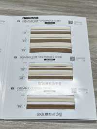 SIC-9606 Organic Cotton Piping Tape[Ribbon Tape Cord] SHINDO(SIC) Sub Photo