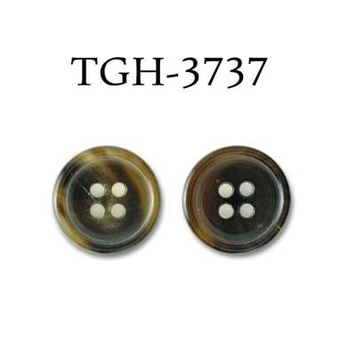 TGH3737 Original Water Buffalo Horn 4-Hole Button