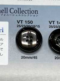 VT150 Shell Like Buttons For Jackets And Suits &quot;Symphony Series&quot; IRIS Sub Photo