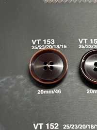VT153 Nut-like Buttons For Jackets And Suits &quot;Ardur Series&quot; IRIS Sub Photo