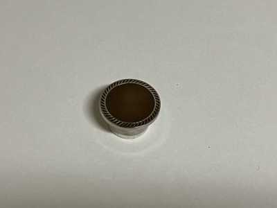204 Made In Japan Metal Button For Suits And Jackets, Silver