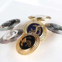 221 Metal Buttons For Domestic Suits And Jackets Gold / Navy Blue Yamamoto(EXCY) Sub Photo