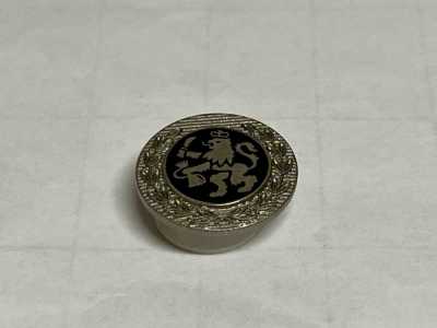 602(M20) Made In Japan Metal Button For Suits And Jackets, Silver