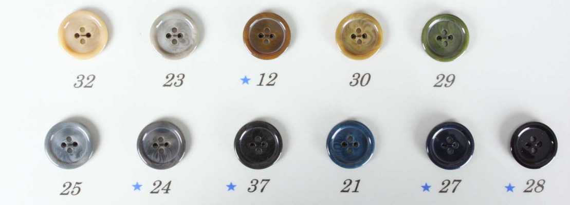 831 Italian-made Polyester Buttons For Suits And Jackets