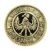914 Made In Japan Metal Button For Suits And Jackets, Gold