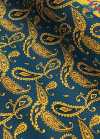 952 Yamanashi Fujiyoshida Paisley Pattern Formal Textile