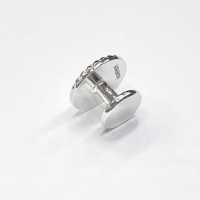 A-3-S Sterling Silver Stud Buttons , Mother Of Pearl Shell Silver Round[Formal Accessories] Yamamoto(EXCY) Sub Photo