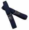 AB-NV Sleeve Garters Navy Blue No Pattern