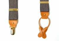 AT-3053 ALBERT THURSTON Herringbone Brown Elastic 35mm[Formal Accessories] ALBERT THURSTON Sub Photo