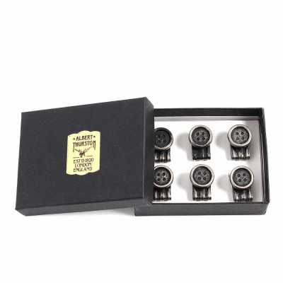 AT-COB ALBERT THURSTON (Albert Thurston) Suspenders, Clip-On Buttons