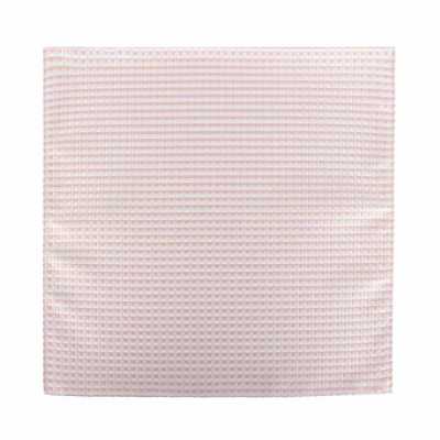 CF-20 Made In Japan Jacquard Pocket Square, Pink Check